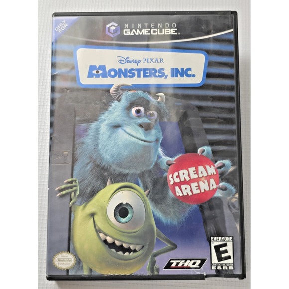 Monsters, Inc.: Scream Arena (Nintendo GameCube, 2002) Complete With Manual - Picture 1 of 8